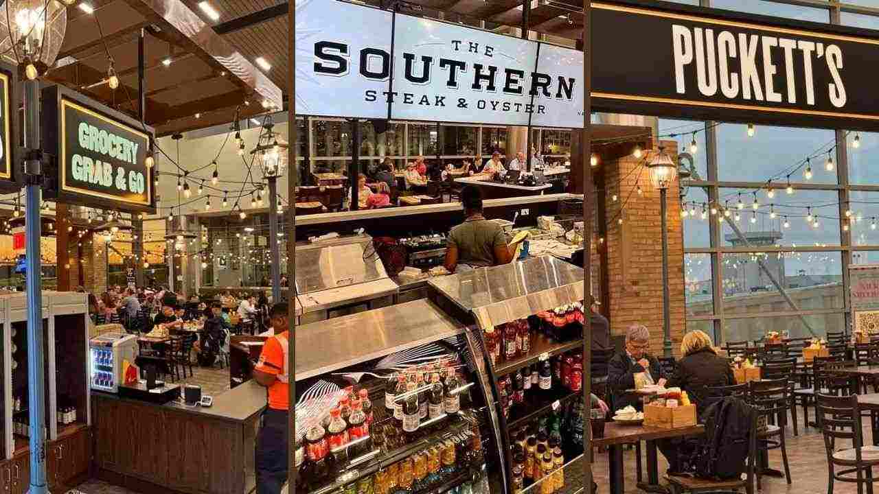 Food outlets near Nashville International Airport (BNA)